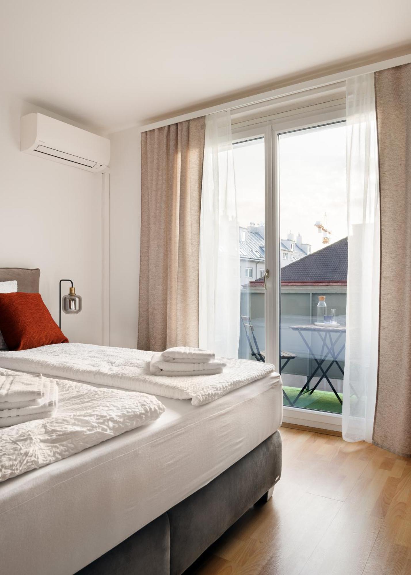 Neu! Apartment Mit Klimaanlage, Nahe Hauptbahnhof 비엔나 외부 사진